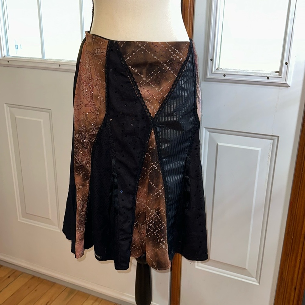 Des Filles a La Vanille Patchwork Skirt